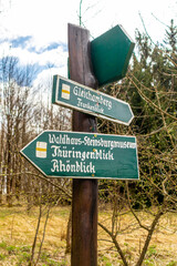 Wanderung zu den Gleichbergen bei Römhild in Südthüringen - Thüringen - Deutschland