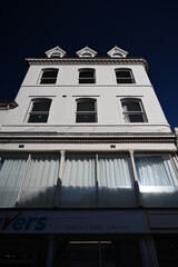street view along Goodramgate, street landscape in the historic part of York city centre of York,  England