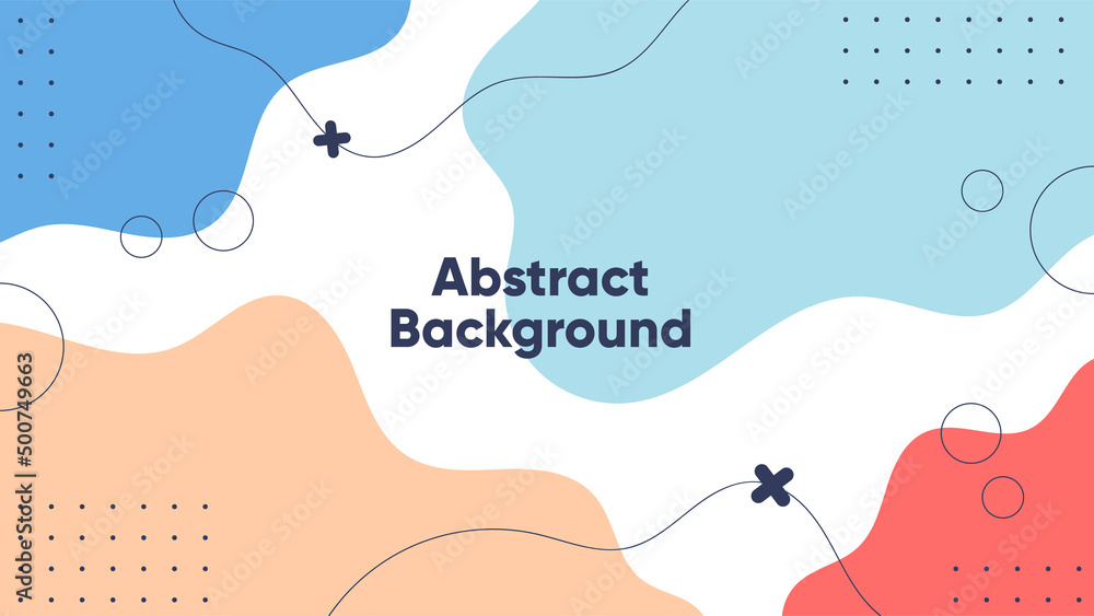 Aufkleber abstract minimal background with beautiful pattern and pastel color. able to use for social media po