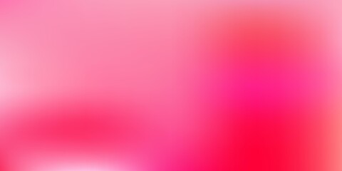 Light pink vector blurred pattern.