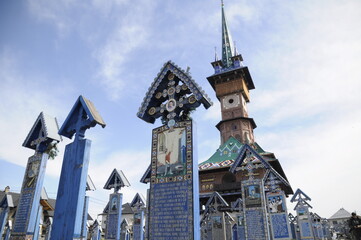 Romania: medieval castles, churches, monasteries, villages, happy cemetery and nature