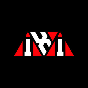 IXI triangle letter logo design with triangle shape. IXI triangle logo design monogram. IXI triangle vector logo template with red color. IXI triangular logo Simple, Elegant, and Luxurious Logo...