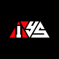 IYS triangle letter logo design with triangle shape. IYS triangle logo design monogram. IYS triangle vector logo template with red color. IYS triangular logo Simple, Elegant, and Luxurious Logo...