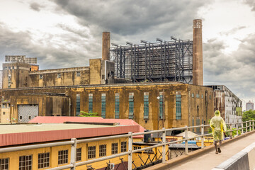 The abandoned Ijora Power station in Lagos, Nigeria. It was commissioned in 1923. Shot 18 April...