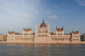 Fototapeta na wymiar Budapest Famous Landmarks in the Summer