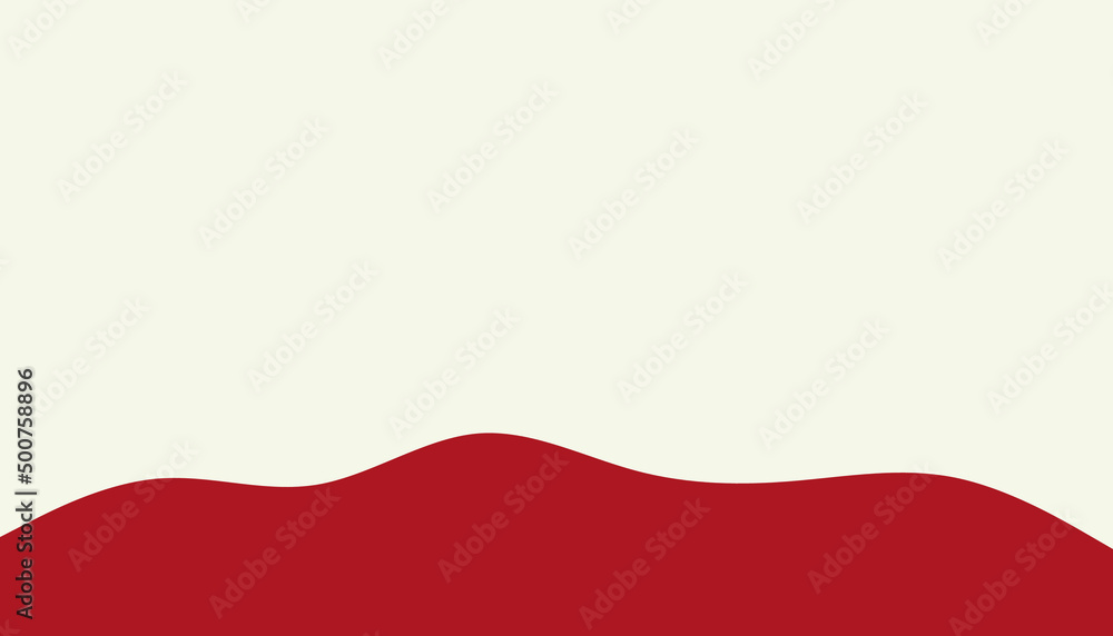 Wall mural vector template of dividers shapes. abstract design elements for top and bottom on website, app, ban