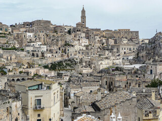 Naklejka premium view of a old italian city