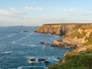 Fototapeta na wymiar cliffs of the channel in South England