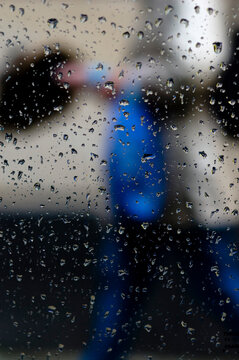 Schatten im Regen