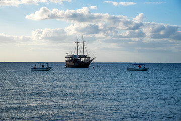 Obraz premium Cozumel desde el mar