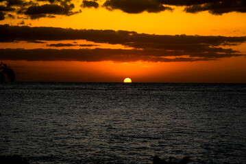 Puesta del sol, Cozumel