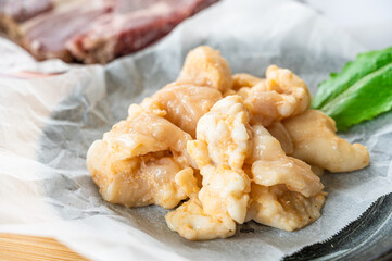 焼き肉用白ホルモンみそ味