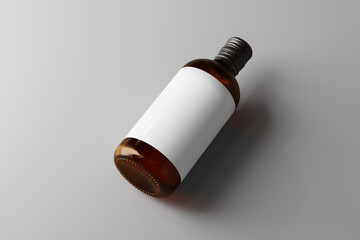 Amber Glass Bottle or Jar