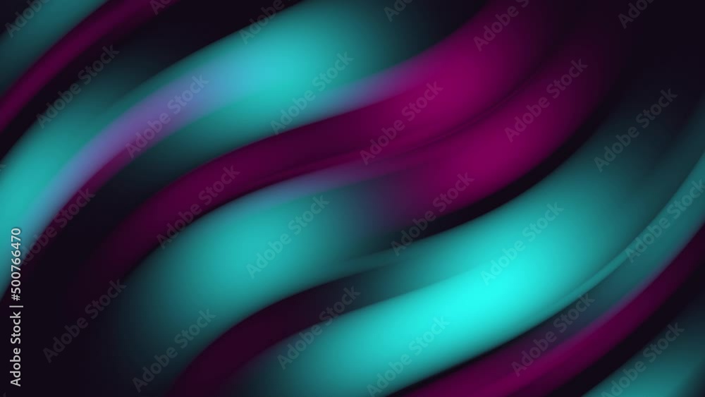 Poster 4k video animation. abstract background with smooth waves moving.