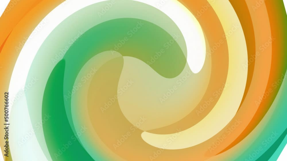 Poster 4k video animation. abstract background with circular movement.