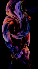 Modern color design background, Gradient colorful abstract background