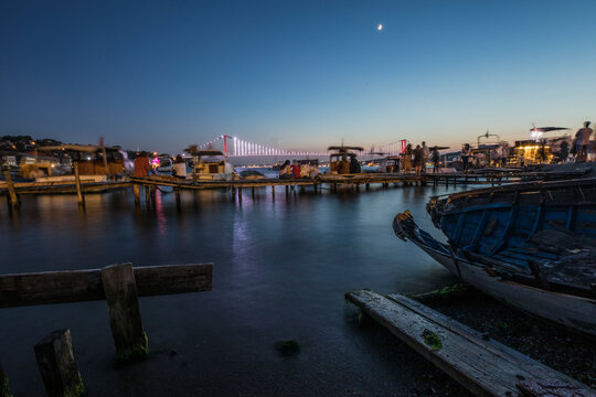Fatih Sultan Mehmet Bridge and Rumeli Fortress, Uskudar Istanbul Turkey