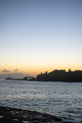 Obraz premium sunset over the sea