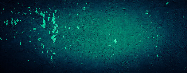 dark green grungy texture cement concrete wall abstract background