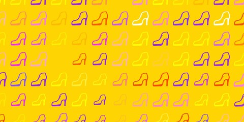 Light blue, red vector background with woman symbols.