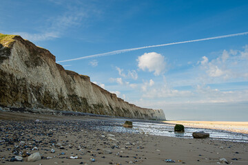 Opal Coast in in northern France