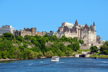 Ottawa skyline from the Ottawa River