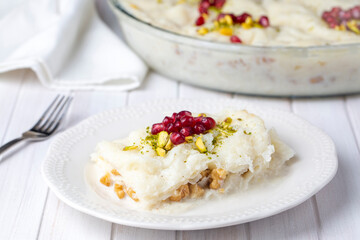 Turkish Traditional Ramadan Dessert Gullac
