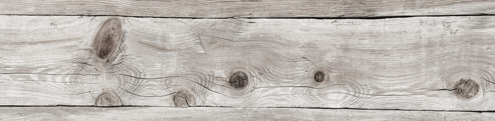 Jasne naturalne drewniane tło Tekstura białego skorodowanego drewna. Panorama.
 - obrazy, fototapety, plakaty