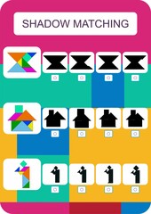 This worksheet is about matching pictures that are related to each other.