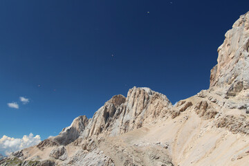 Mountain landscape in a sunny day. Italian Alps.