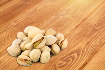 Dry fruits pistachio salted and roasted