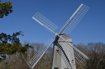 old windmill on the hill