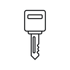 Car key icon design. Vector illustration