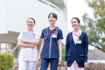 看護師のポートレート