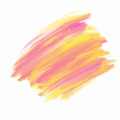 Pink and yellow watercolor background for your design, watercolor background concept, vector.