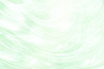 優しい光と柔らかい流れで初夏の新緑をイメージした透明感のある緑の背景 パステルカラー