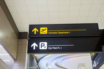 airport sign
