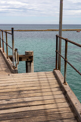 The jetty at Port Noarlunga South Australia on February 28th 2022