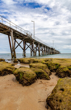 The jetty at Port Noarlunga South Australia on February 28th 2022