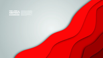 Abstract Background with Cut Paper Style