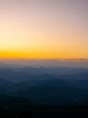 dramatic Sunset sky range beautiful landscape dusk golden time vibrant sky. Beautiful landscape vivids panorama scenery dawn dramatic sky timelapse. Sunrise landscape golden sky sunlight