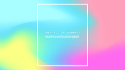 Sweet Soft Color Gradient Abstract Background