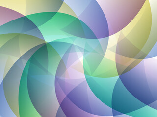 Abstract background with colorful blurred gradients Vector