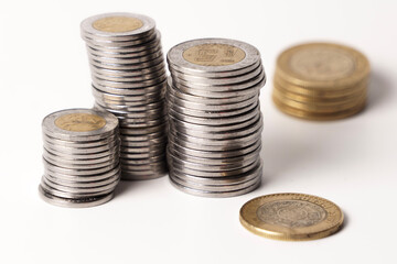 stack of coins