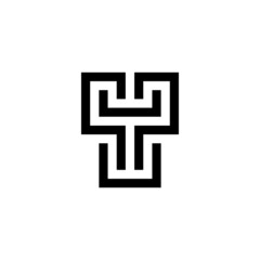y initial logo design vector template