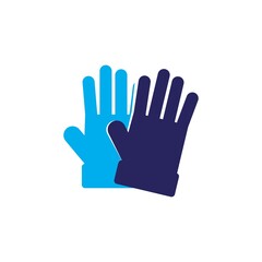 Gloves icon template vector