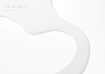 Abstract whiet template gradient design decorative artwork.