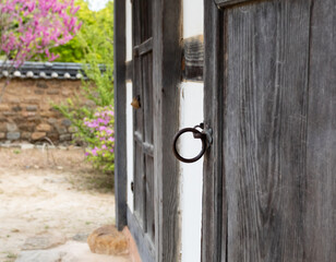 Korean traditional house door knob