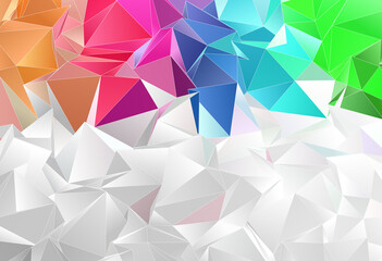 Abstract Low-Poly background. triangulated texture. Design 3d. Polygonal geometrical pattern. Triangular modern style
