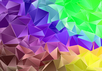 Abstract Low-Poly background. triangulated texture. Design 3d. Polygonal geometrical pattern. Triangular modern style